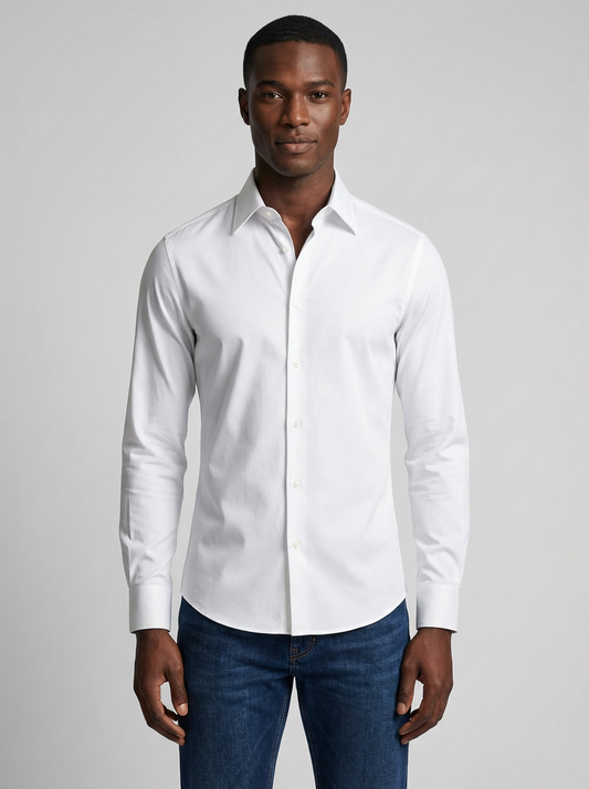 The Lumiere White Tailored Shirt
